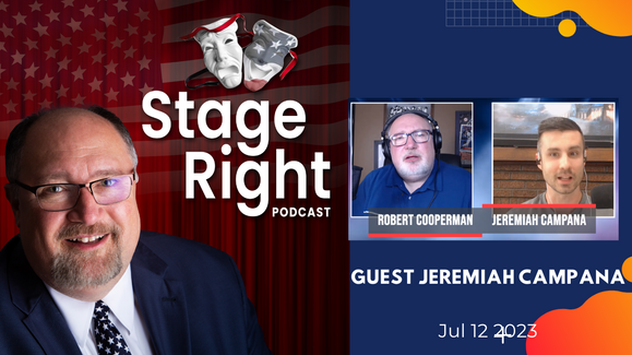 Stage Right with guest Jeremiah Campana - 12 July 2023